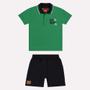 Imagem de Conjunto Infantil Menino Verão Camisa Polo e Bermuda Kyly 1000590