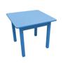 Imagem de Conjunto Infantil Mesa Com 2 Cadeiras Azul Para Crianças
