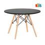 Imagem de Conjunto infantil - Mesa Eames Junior + 1 cadeira Eiffel Junior com braços