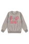 Imagem de Conjunto Infantil Mescla de Moletom Good Vibes
