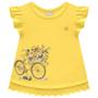 Imagem de Conjunto Infantil Milon Blusa e Legging em Cotton Amarelo/Off White