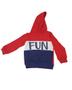 Imagem de Conjunto infantil moletom 100% algodão doce folia tam 02