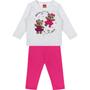 Imagem de Conjunto Infantil Moletom Feminino Casaco + Calça Kyly