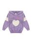 Imagem de Conjunto Infantil Moletom Menina Com Capuz - I'm A Love - Lilás