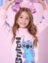 Imagem de Conjunto Infantil Momi Inverno Legging e Moletom Rosa Stitch