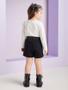 Imagem de Conjunto Infantil Momi Inverno Short Preto e Blusa 101 Dálmatas