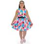 Imagem de Conjunto Infantil Plus Size Cropped e Saia Barbie Fashion