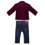 Imagem de Conjunto Infantil Polo e Calça Jeans