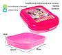 Imagem de Conjunto Infantil Porta Lanche Minnie Rosa 5 Itens Plasutil