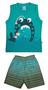 Imagem de Conjunto Infantil Regata C/ Bermuda Várias Estampas Nº1 Ao 3