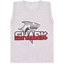 Imagem de Conjunto Infantil Shark Cinza com Vermelho