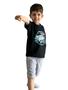 Imagem de Conjunto Infantil Short e Camiseta  Menino Moda Masculina 100%Algodão