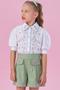 Imagem de Conjunto Infantil Shorts Alfaiataria Petit Cherie