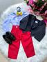 Imagem de Conjunto Infantil Social Miss Cherry Tematico Mickey