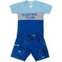 Imagem de Conjunto Infantil Surfing Azul com Royal