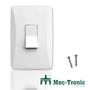 Imagem de Conjunto Interruptor 1 Tecla Simples Vertical 10a 250v 8100V1 - Mec - Tronic