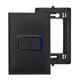 Imagem de Conjunto Interruptor Paralelo 10A com Led Placa e Suporte Preto PIAL Plus+ Legrand