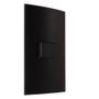 Imagem de Conjunto Interruptor Simples 10a 250v 4x2 Preto Clean - Margirius