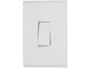 Imagem de Conjunto Interruptor Simples 10A 4x2 - Tramontina Liz Branco