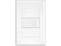 Imagem de Conjunto Interruptor Simples 16A 4x2 FAME - Evidence Branco