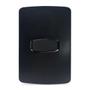 Imagem de Conjunto Interruptor Simples 4X2 10A Preto Gracia Maxx 85648