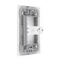 Imagem de Conjunto Interruptor Simples 4x2 Branco Inova Pro - Alumbra