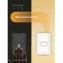 Imagem de Conjunto Interruptor Simples Com Led Placa e Suporte Branco Gloss 4x2 Nereya Legrand