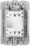 Imagem de Conjunto Interruptor Simples Duplo Branco Siena 6521 Alumbra
