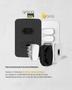 Imagem de Conjunto Interruptor Simples E Tomada Gracia Maxx 85660