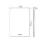 Imagem de Conjunto Interruptor Simples E Tomada Gracia Maxx 85660