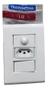 Imagem de Conjunto interruptor simples + tomada 2p+t 10a + dimmer tramontina liz 