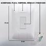 Imagem de Conjunto Interruptor Simples Tramontina Aria 4x2 6A 250V Branco