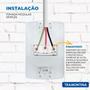 Imagem de Conjunto Interruptor Simples Tramontina Aria 4x2 6A 250V Branco