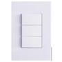 Imagem de Conjunto Interruptor Triplo Paralelo 4X2 Branco Brg11048-5Br