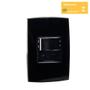 Imagem de Conjunto Interruptores Simples 10A 250V Tomada 2P+T 20A 250V - Preto Rubi - Force Line