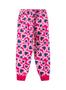 Imagem de Conjunto Inverno Menina Pink Jaqueta Com Capuz e Calça em Moletom Corações