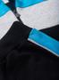 Imagem de Conjunto Inverno Menino Preto Jaqueta com Capuz e Calça em Moletom Recortes