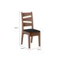 Imagem de Conjunto Isis 135x90cm com 6 Cadeiras