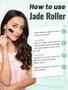 Imagem de Conjunto Jade Roller e Gua Sha Deciniee Anti Aging Black