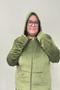 Imagem de Conjunto Jaqueta e Calça Veludo Plush Plus Size Com Capuz