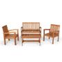 Imagem de Conjunto Jardim em Madeira Robust - Natural