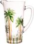 Imagem de Conjunto Jarra com 6 Copos de Cristal Palm Tree Handpaint