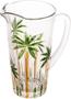 Imagem de Conjunto Jarra com 6 Copos de Cristal Palm Tree Handpaint