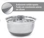 Imagem de Conjunto/Jogo Bowls em Inox com Silicone Mimo Style