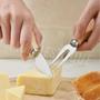 Imagem de Conjunto Jogo P/ Cortar Queijo 4 Pçs Inox Kit Facas Espátula