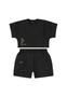 Imagem de Conjunto Juvenil com Blusa Cropped e Short Gloss