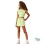 Imagem de Conjunto Juvenil Menina Summer Feelingss cor Verde Neon - Vanilla Cream