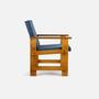 Imagem de Conjunto Kit 2 Poltronas Cadeiras Madeira Treliça Sala Decorativa Varanda Rustica