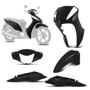 Imagem de Conjunto Kit Carenagem Completa Moto Biz 125 2011 2012 2013 Pro Tork