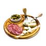 Imagem de Conjunto kit para queijo e petiscos com 3 peças gourmet